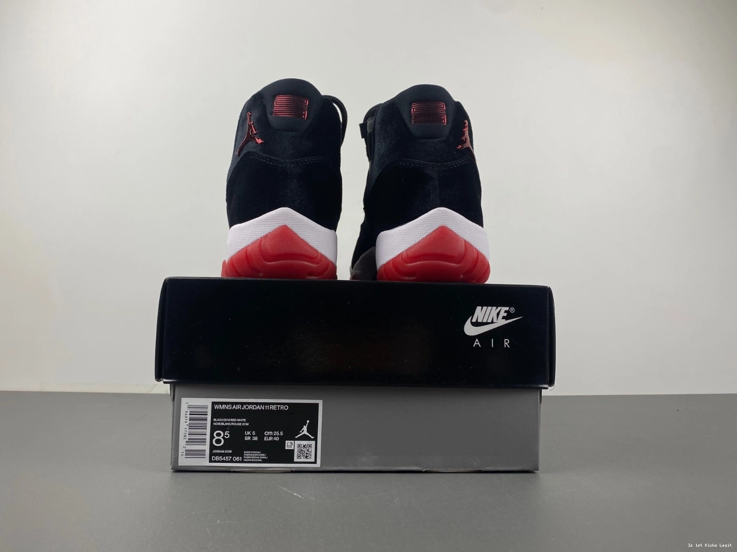 Jordan Air DB5457-061 11 “Bred Velvet”  0128